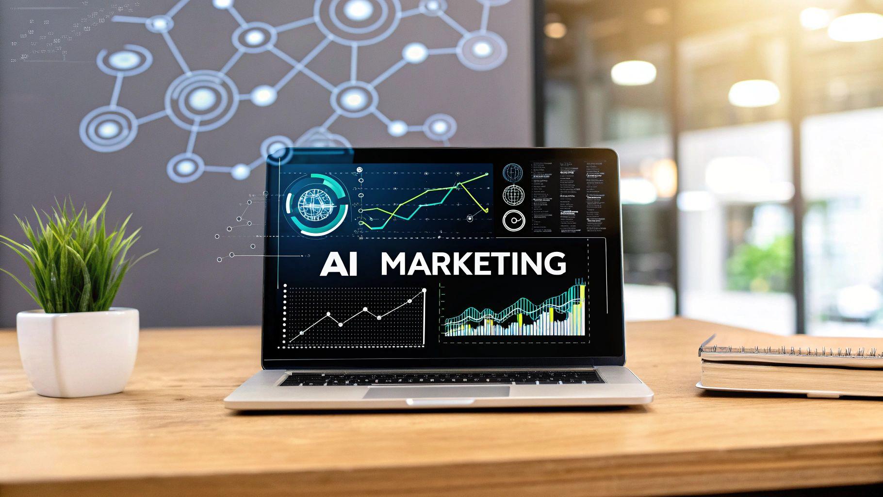 Best AI Marketing Tools in 2026 comparison dashboard