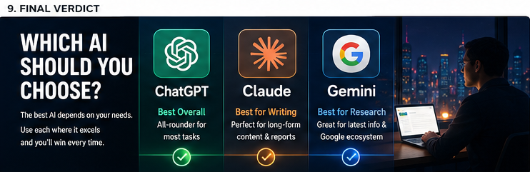 Choosing the best AI assistant