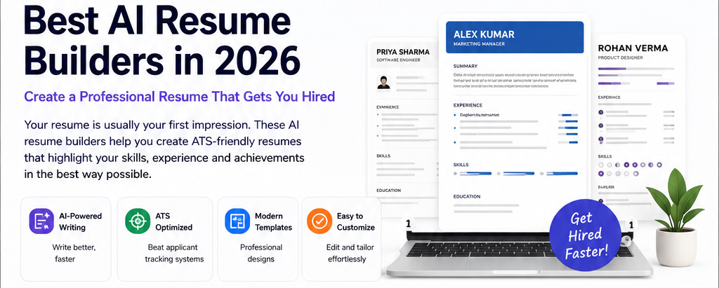 Best AI resume builders in 2026